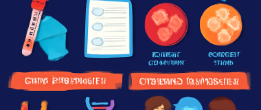 Desen digital al unei peisaje urbane futuriste, cu clădiri înalte cu lumini neon albastre și roz, cer întunecat cu stele strălucitoare.